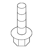 17525SM4000 - Fuel System: Tank Strap Bolt for Honda: Accord Crosstour, Civic, CR-V, CR-Z, Crosstour, HR-V, Insight, Odyssey, Passport, Pilot, Ridgeline Image