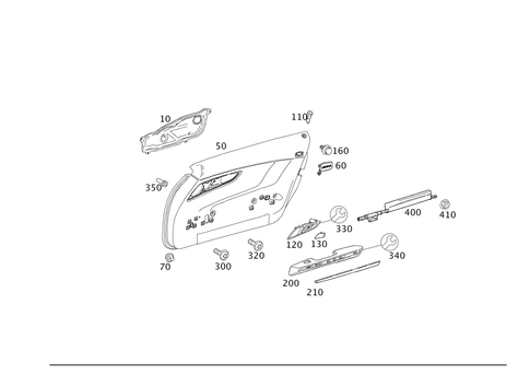 Door Paneling for 2011 Mercedes-Benz SLS AMG #0