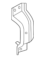 51115A26E83 - Body: Bumper Cover Bracket for BMW Image