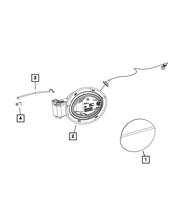 4615346 - Body Sheet Metal Except Doors: Retainer Clip for Mopar Image image