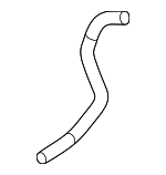 21204AB370 - Cooling System: Rear Hose for Subaru Image
