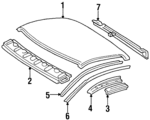 6121234010 - : Side Rail for Toyota Image