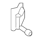 18308582062 - : Rear Muffler Center Bracket for BMW Image