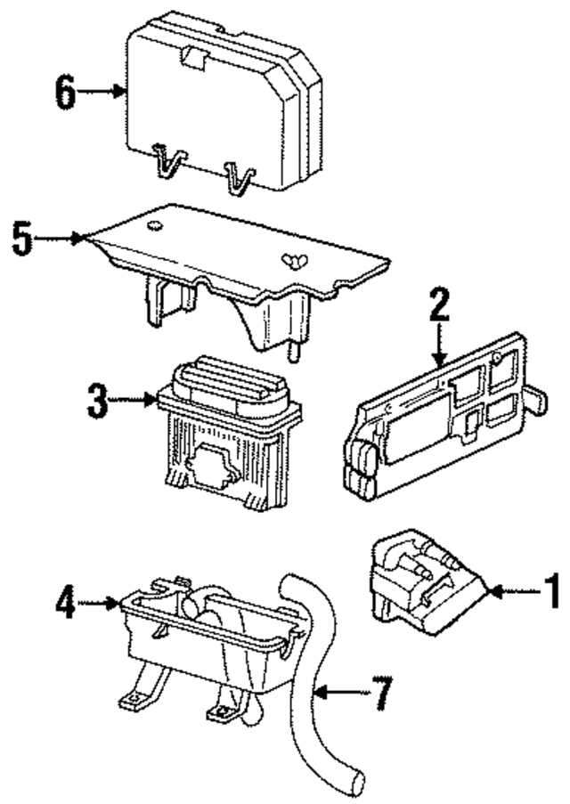 25647543 - Electrical: PCM Cover for GM Image