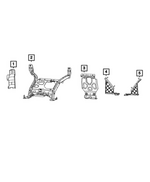 68602491AB - Electrical: Power Distribution Center Bracket for Mopar Image