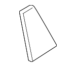 FJ5Z78672A40AA - Body: Insulator Front Cap for Ford Image