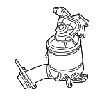 18190RW0L00 - : Catalytic Converter for Honda: Civic Image