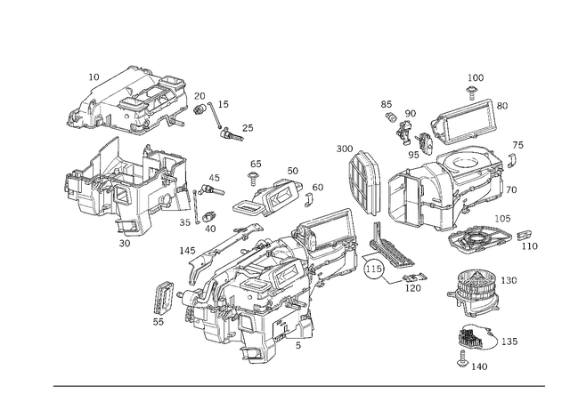 2108300333 - : Control Lever for Mercedes-Benz: E430, SLK230, SLK320 Image