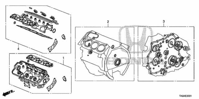 Gasket Kit (V6) for 2012 Honda Accord #0