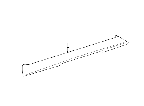 Spoiler for 2012 Volkswagen Touareg #0