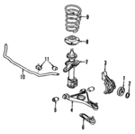 83504909 - Suspension: Front Wheel Bearing for Dodge: Monaco Image