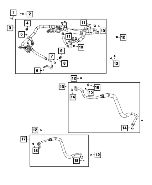 Air Conditioner and Heater Plumbing for 2025 Ram 1500 #4