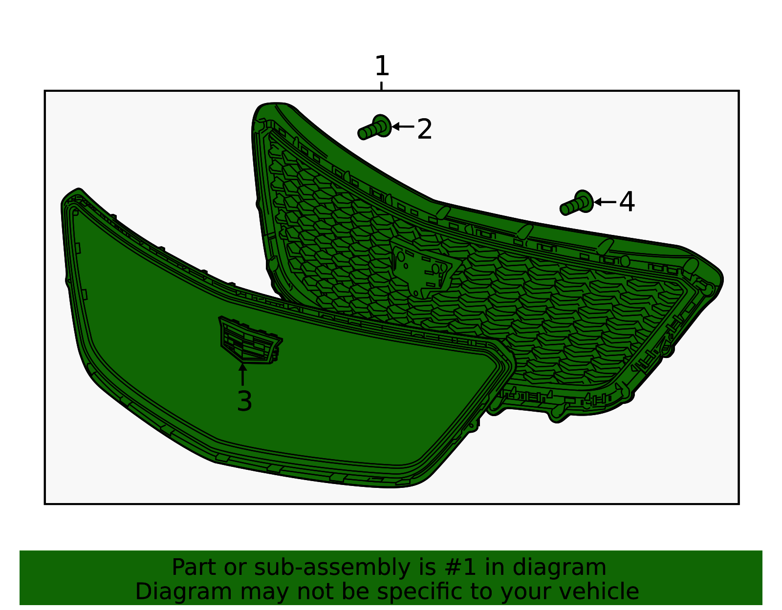 2019-2023 Cadillac XT4 Grille Assembly 85555965 GM | GMPartsDirect.com