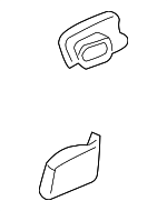 4D0853983GRU - Body: Upper Molding for Audi Image