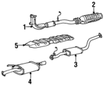 2895023070 - : Catalytic Converter for Hyundai Image