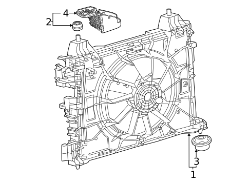 Brackets, Flanges & Hangers for 2026 Cadillac VISTIQ #0