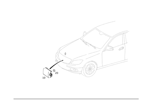 Adaptive Cruise Control System for 2013 Mercedes-Benz C 250 #0