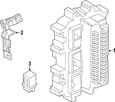 Fuse & Relay for 2025 INFINITI QX60 #1
