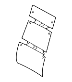 LC5Z14D696K - Body: Seat Back Heater for Lincoln: Aviator Image