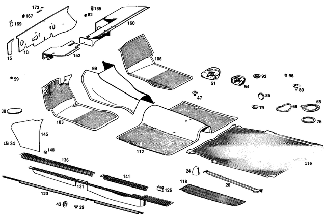 1106890081 - : Escutcheon for Mercedes-Benz Image