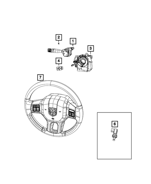 Switches for 2019 Ram 1500 Classic #2