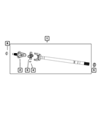5127826AA - Front Axle; American Axle 235 MM Dual Rear Wheel; Differential and Drive Line: U-joint Snap Ring for Mopar Image