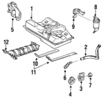 7721333010 - : Hose for Lexus: ES300 Image