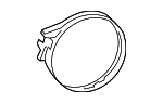17314R40A11 - Engine: Engine Air Duct Clamp for Honda Image