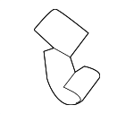 17217P2J300 - Engine: Air Cleaner Body Clip for Honda Image