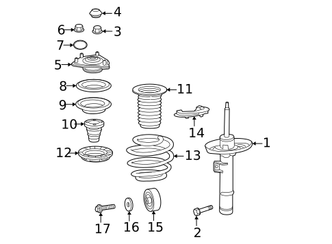 Struts & Components for 2023 Honda Accord #0
