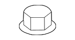 90213TBAA00 - Suspension: Top Nut for Honda Image