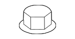 90002T2AA00 - Suspension: Strut Mount Nut for Honda Image
