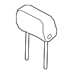 4K0881901FIJL - Body: Headrest for Audi Image