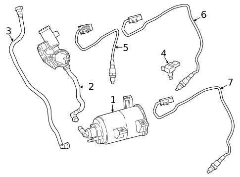 Emission Components for 2021 BMW X4 #0