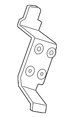 39161STXA11 - Body: Radio Mount Bracket for Acura: MDX Image