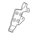 39111STXA11 - : Radio Mount Bracket for Acura Image