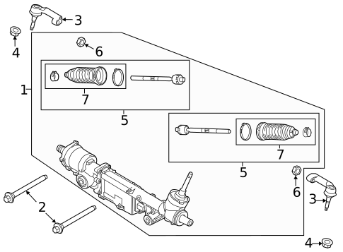 Steering Gear & Linkage for 2024 Ford Expedition #0