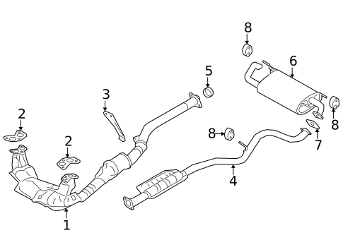 Mufflers for 2025 Subaru Impreza #0
