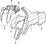 41351963535 - Body: Outer Panel for BMW Image