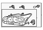 8111076012 - Electrical: Headlamp Assembly for Lexus: CT200h Image