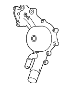 5184498AH - Cooling System: Water Pump Assembly for Chrysler: 300, Town &amp; Country | Dodge: Challenger, Charger, Durango, Grand Caravan, Journey | Jeep: Grand Cherokee | Ram: 1500, C/V Image