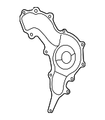 5184321AD - Belts &amp; Cooling: Engine Water Pump Gasket for Dodge: Durango | Jeep: Grand Cherokee Image