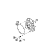 4792195AB - Cooling: Water Pump for Chrysler: 300M, Concorde, Pacifica | Dodge: Intrepid Image