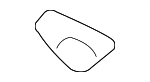 6515A446 - : Spoiler Gasket for Mitsubishi: Mirage Image