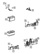 BD0H7800AA - Electrical: Storage Battery, Australia for Mopar Image