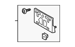 521140E060 - Body: License Bracket for Lexus: RX350, RX450h Image