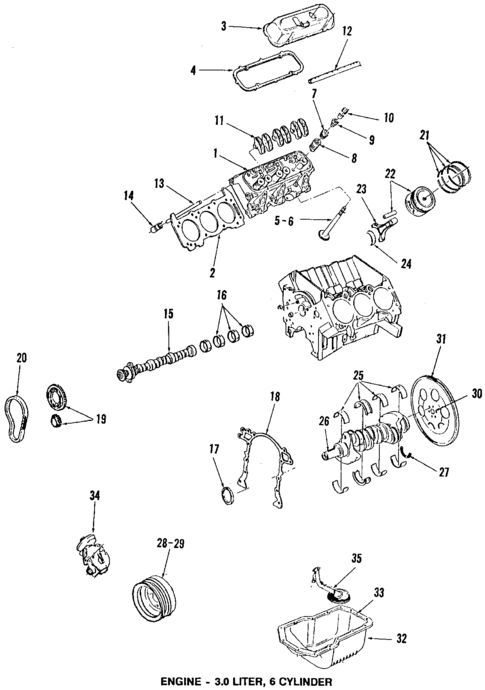 Engine for 1986 Oldsmobile Delta 88 #0