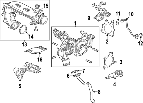 Turbo Charger for 2024 Acura Integra #0