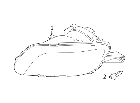 Park Lamps for 2015 Volvo S80 #0