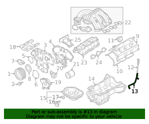 2005-2021 Nissan Engine Oil Dipstick Tube 11150-EA20B | OEM Parts Online